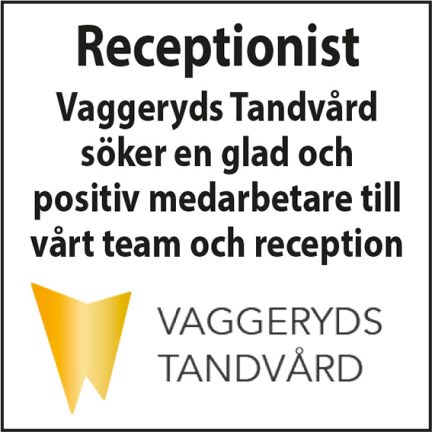 230823-Vaggeryds-Tandvard-receptionist-230815-135