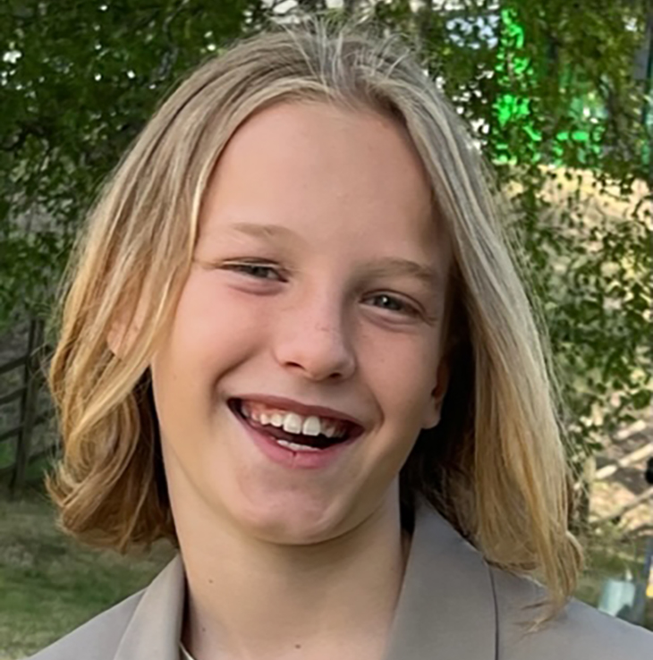 Aston Broström Lindblad 12 år