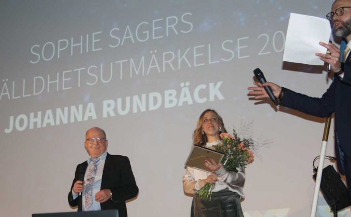 Sophie Sagers pris utgår – ingen har nominerats