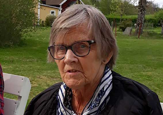 Mariann Aronsson 90 år