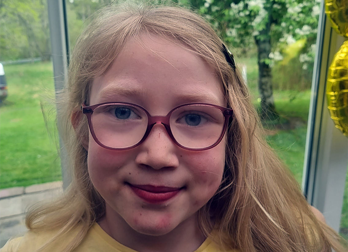 Olivia Svensson 8 år
