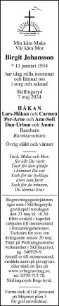 240509-Dodsannons-Birgit-Johansson