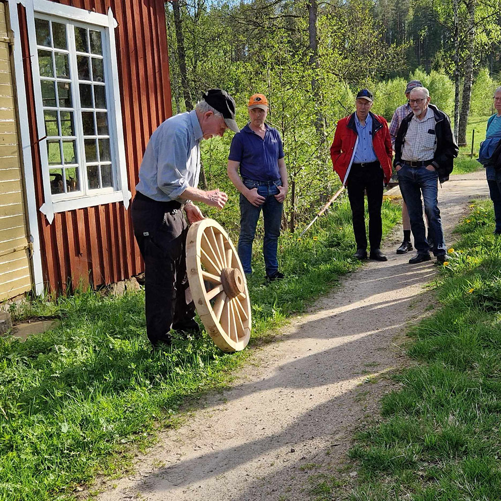 Håkan Gav Intressant Föredrag Om Kvarn- Och Hjulverkstad - Skillingaryd