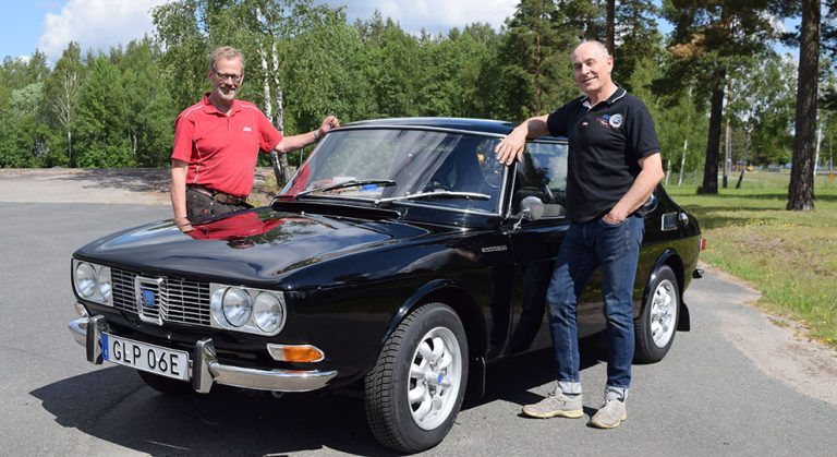 Tio års renovering är klar – unik Saab ställs ut