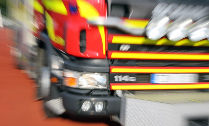 Lägenhetsbrand i Värnamo – en person rökskadad