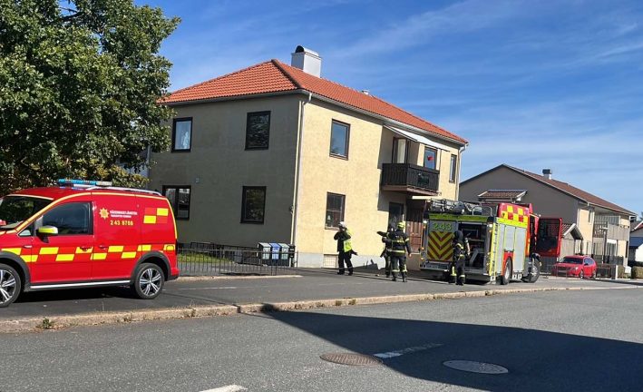 Brand i villa i Vaggeryd