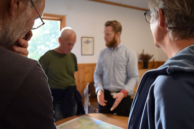 Solcellspark lockade många till Ekbacken