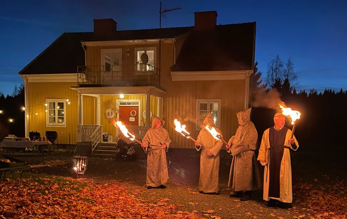 Stämningsfull medeltidsafton i Svenarum