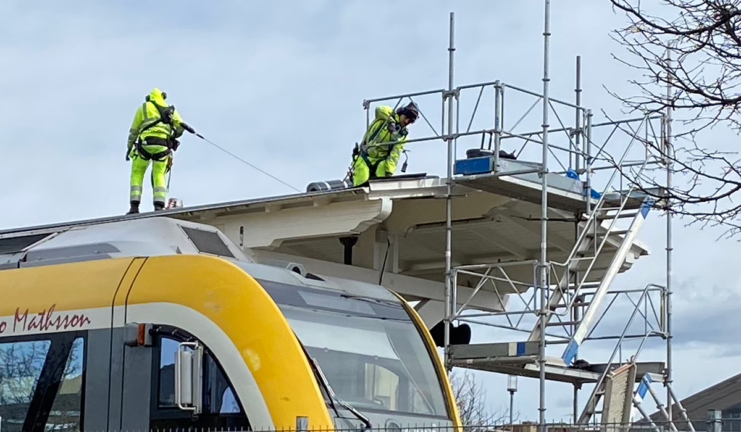 Därför är det gröna gubbar på taket