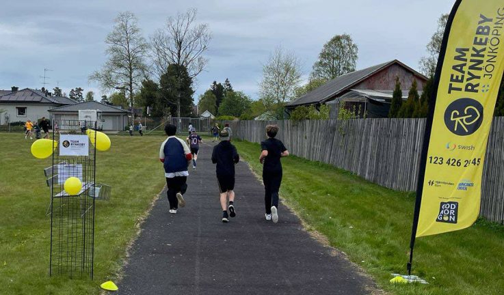 Skolelever sprang för välgörenhet