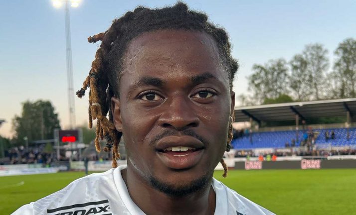 Frank Junior Agyei räddade poäng