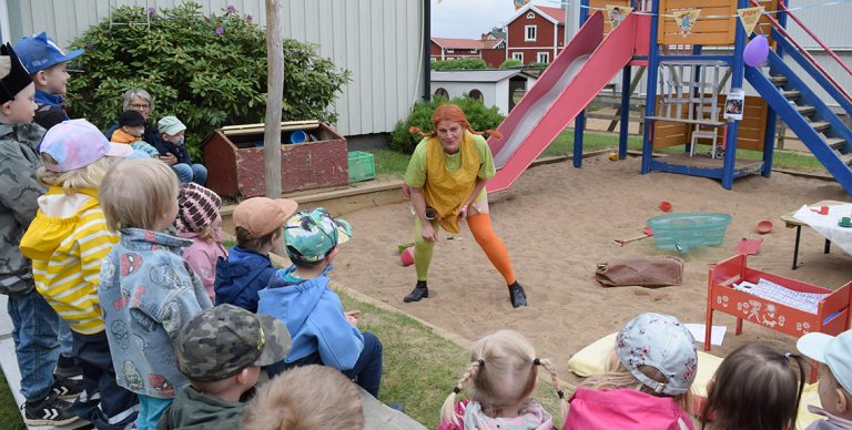 Pippi 80 år – firades med kalas på förskolan