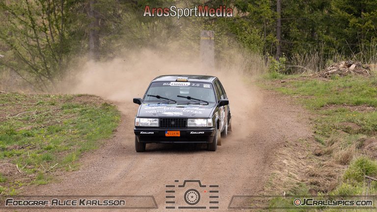 Syskonen Wennberg rallytrea