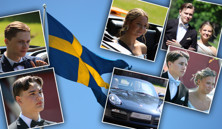 Bildextra: Flaggan i topp när Fenix åkte balkortege