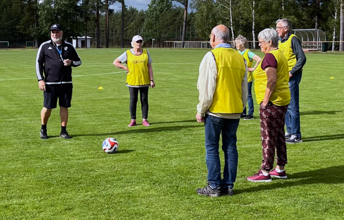 Gåfotbollen är igång på Movalla – SIS i samarbete med RF/SISU
