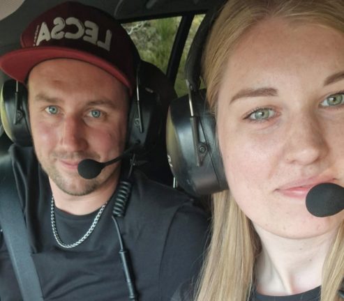 Jocke rallystartar i Aurskog-Høland