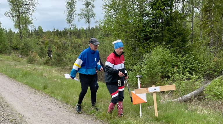 85 veteraner i orienteringstävling
