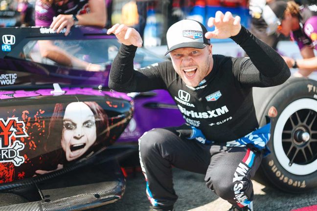 Felix Rosenqvist blev sexa