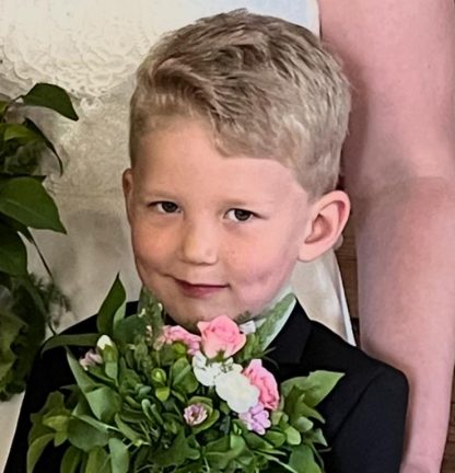Gustav Sandberg 5 år