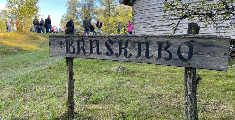 Oväntat intresse på visning av hembygdsgård
