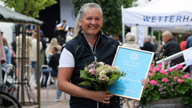 Martina blev årets stipendiat