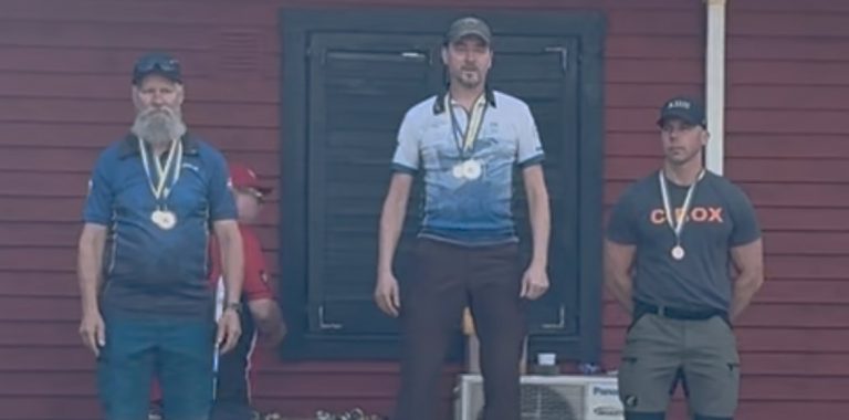 Robert vann SM-guld i dynamiskt skytte