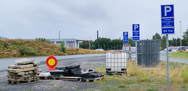 Snart ska ställplatserna vara städade