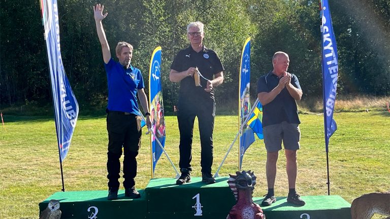 Roine Oscarsson försvarade guldet