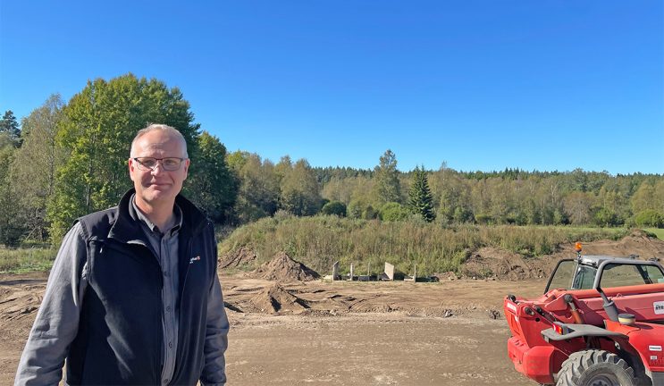 Ny kris- och beredskapskyrkogård till Byarum
