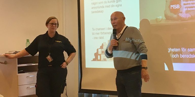 ”Var inte rädd – var beredd”