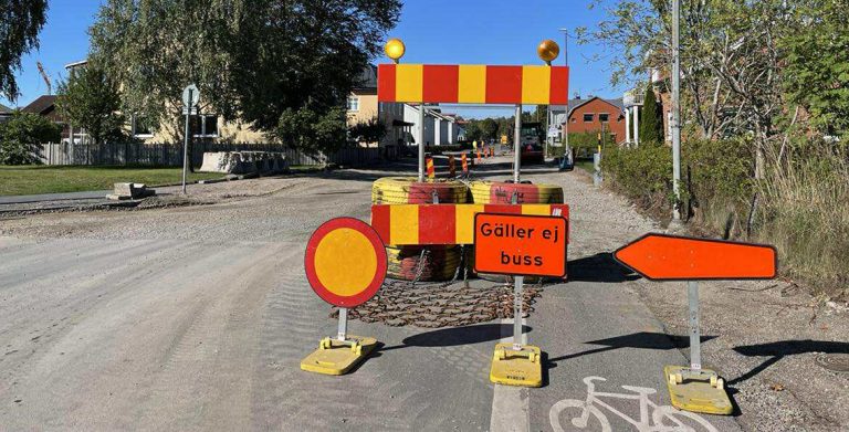 Företagare drabbas vid vägarbete – oklart när det blir klart