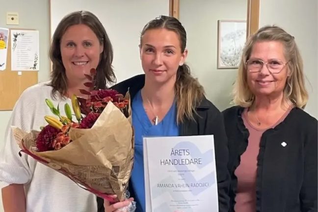Amanda blev årets handledare
