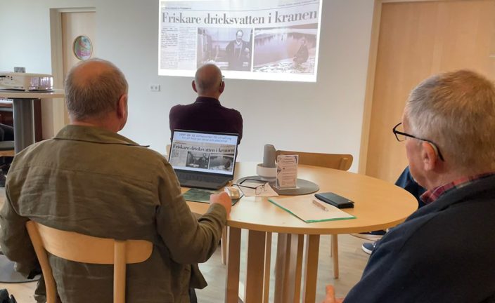 Kranvattnets historia studeras