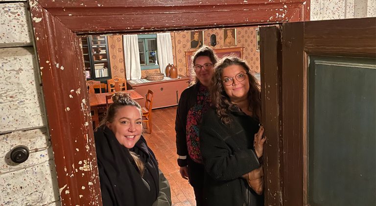 De gör julmarknad i hembygdsparken