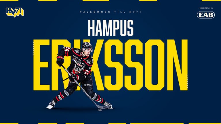 Hampus Eriksson till HV 71