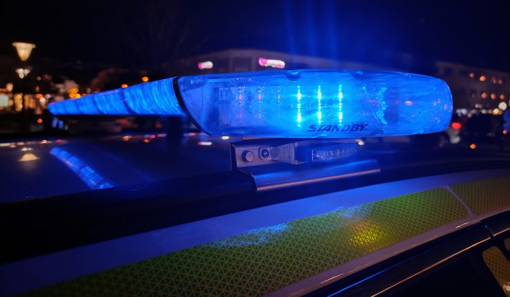 Larm om explosion var fyrverkerier