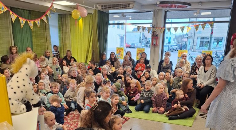 Fullt hus på pippikalas