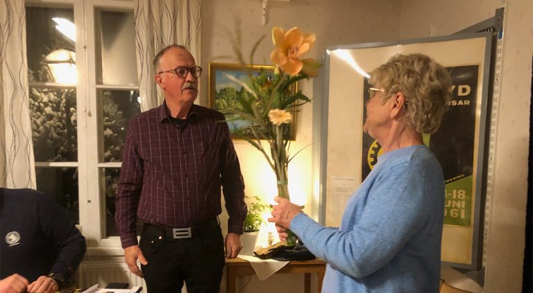 Christina första kvinnan som hembygdsordförande