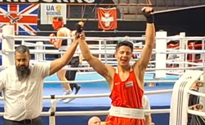 Erik tog hem boxningsfinal