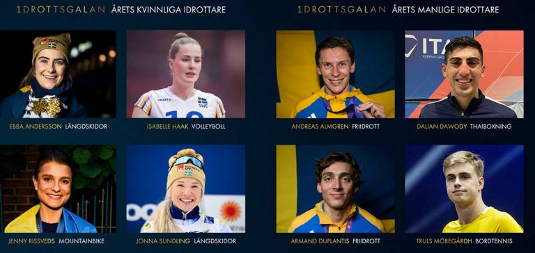 De kan bli årets idrottare