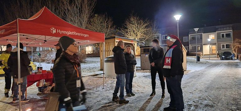 Gemytligt gårdsevent på Kvarngatan