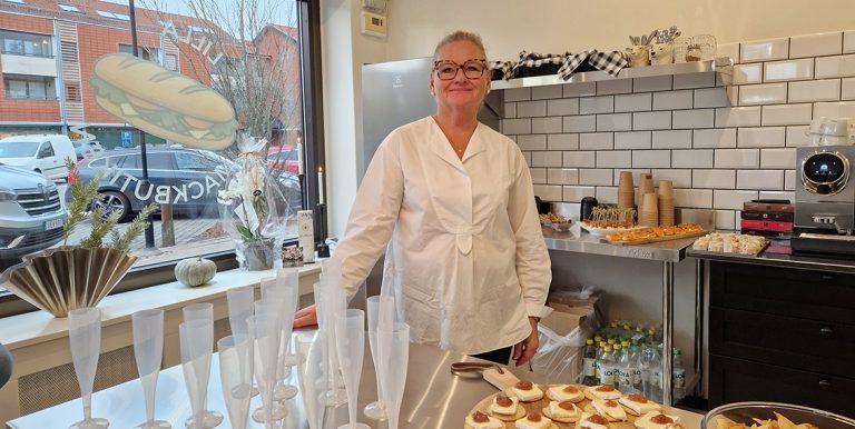 Cecilia öppnar mackbutik