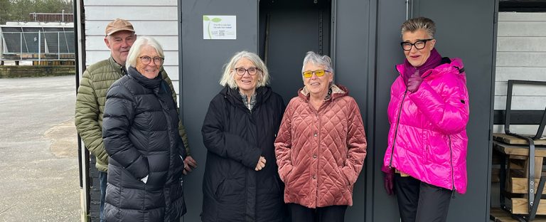 PRO Skillingaryd tar emot en Leadercheck – två bouleskåp till Movalla