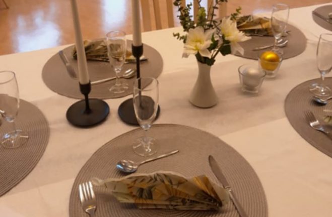 Festligt på Nobeldagen hos Sörgården