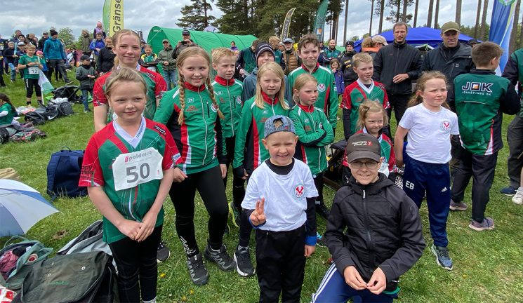 Vaggeryds orienteringsungdomar prisas