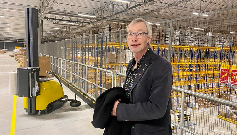 Husqvarna invigde toppmodernt lager