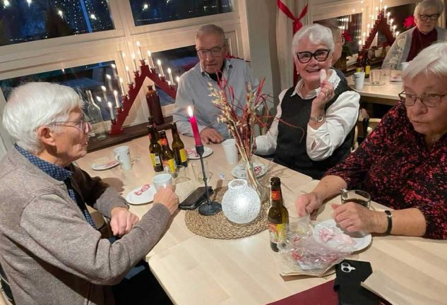 SPF avslutade med jullunch