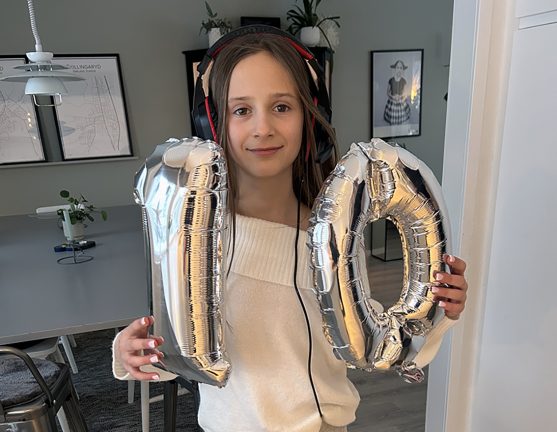 Mila Lövdahl 10 år