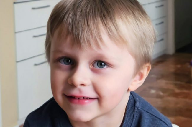 Svante Ljung 4 år