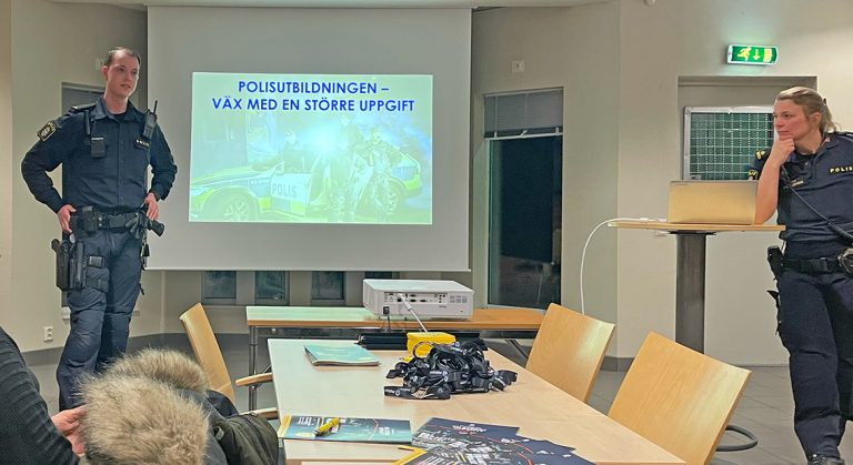 Är du intresserad av att bli polis?